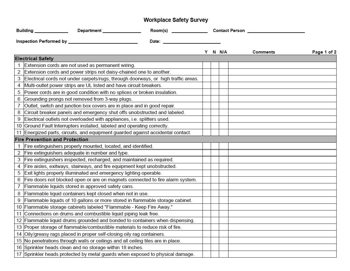 safety-audit-checklist-free-pdf-template-weever