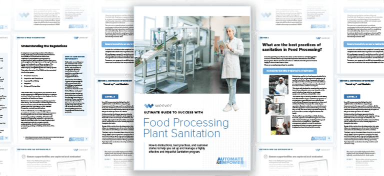 Food Plant Sanitation Ultimate Guide | Weever