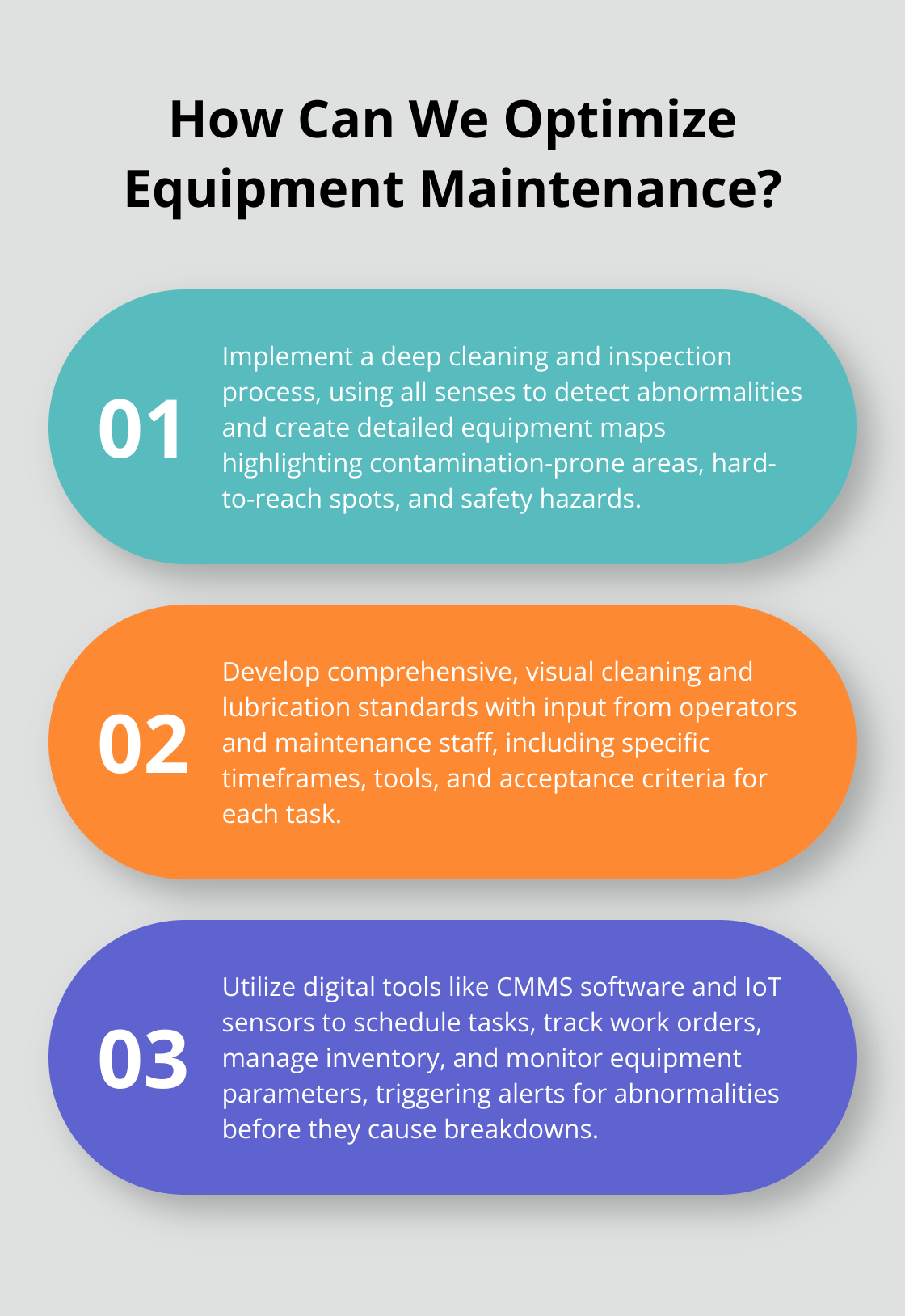 Infographic: How Can We Optimize Equipment Maintenance?