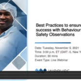 behavior based safety observations webinar